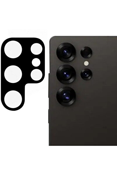 Techsuit Folie Camera pentru Samsung Galaxy S25 Ultra - Full Camera Glass - B...