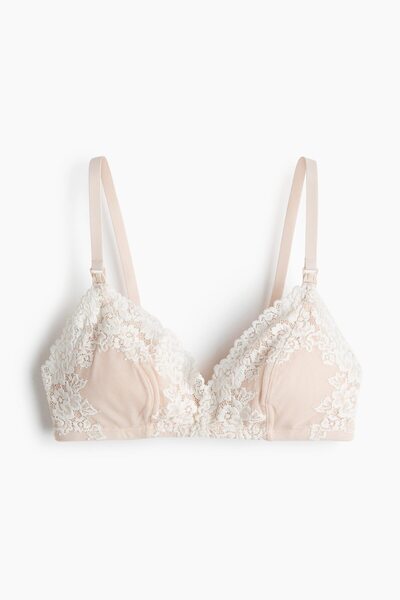 H&M MAMA Dolgulu Dantel Emzirme Sütyeni