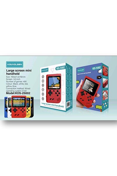 Andowl KOUVOLSEN Portable Retro Console – 400 Classic Games in One Device