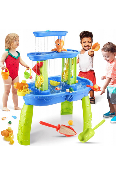 Matadi Masuta de activitati pentru apa si nisip Matadi, cu stropitoare, galea...