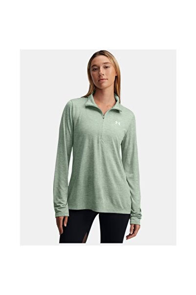 Under Armour UA Tech 1/2 Zip- Twist 1384225-348 Women’s Green Sportswear, Size S