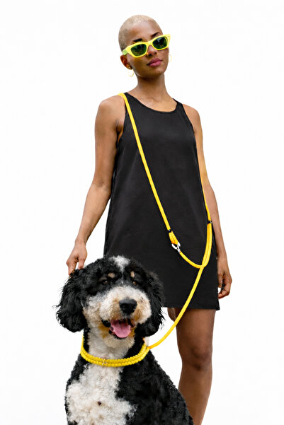 PETSWUU 8 mm Paracord Hands Free Köpek Tasması / Dayanıklı Eller Serbest Gezd...