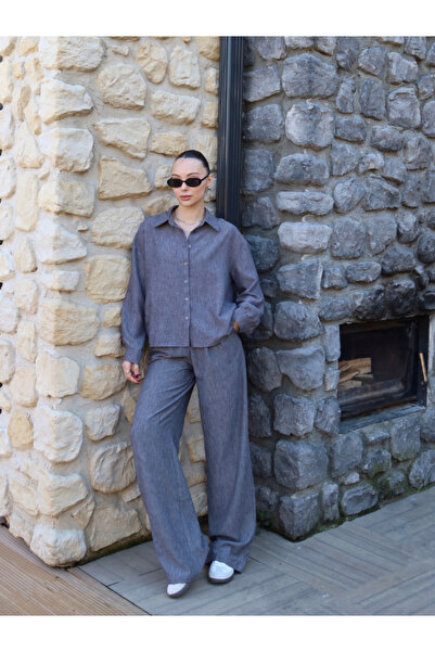 thelowely Shirt Pleated Pants Set