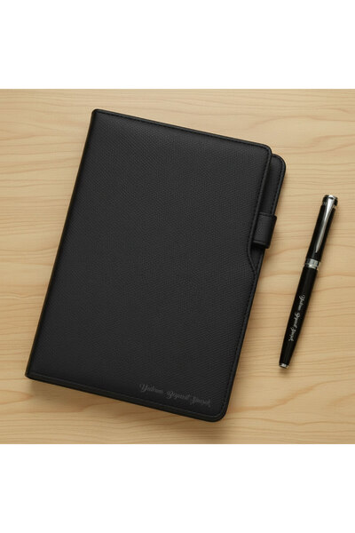 ertal hediyelik Kişiye Özel İsimli Ajanda Not Defteri Roller Kalem