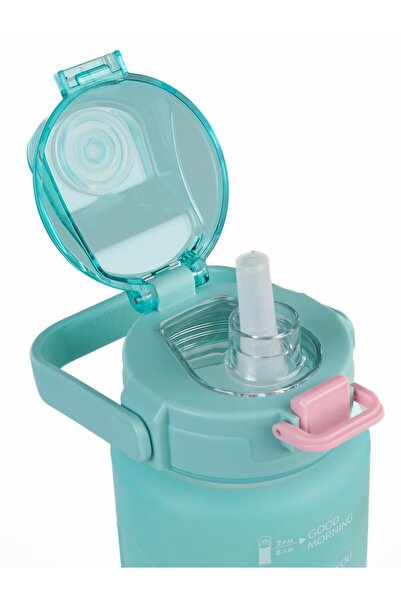 Vagonlife Polycarbonate Flask with Straw 1500 ml - Pink Standard