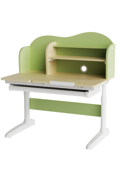 Marcoshop Birou ergonomic pentru copii si adolescenti reglabil, blat inclinab...