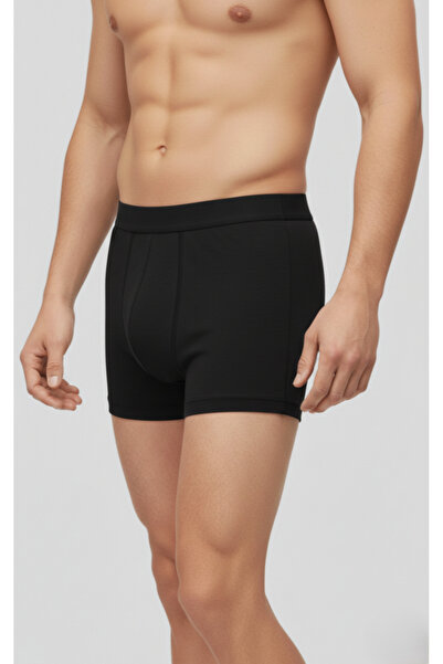 balkonda Men's Boxer Shorts Cotton Cotton 4-Pack Stretchy Soft Combed Slim Fi...