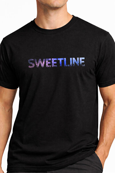 BEETON Sweetline Typography Printed Unisex T-Shirt 100% Cotton Oversized Crew...