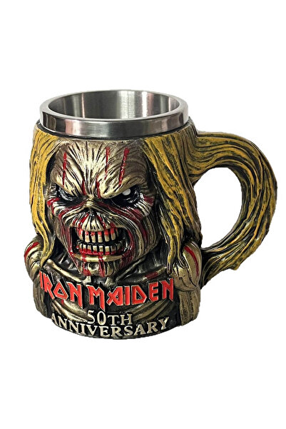 ErCorp iron Maiden 50th Anniversey Paslanmaz Çelik Kupa