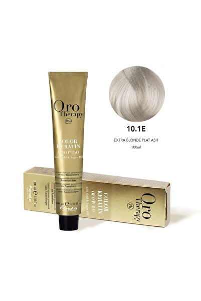 Fanola صبغة شعر أورو بورو 10.1E أشقر فاتح جداً رمادي بلاتيني 100 مل