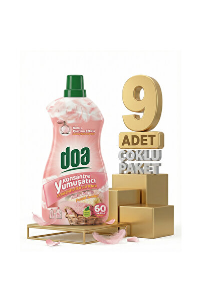 Doa Konsatre Yumuşatıcı Pudra Kokulu 9x1500 Ml