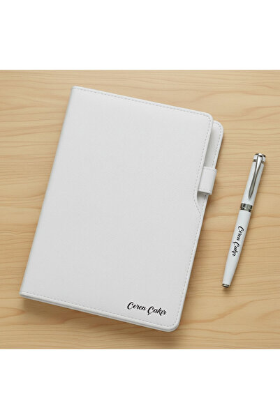 ertal hediyelik Kişiye Özel İsimli Ajanda Not Defteri Roller Kalem