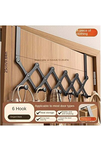 Arabest Stainless Steel Over-The-Door Hook - Adjustable, No-Drill Installatio...
