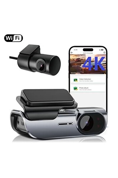 BlueFire RX-LX-04 4K WiFi GPS Dash Cam DVR WDR Night Vision Parking Mode 1FPS...