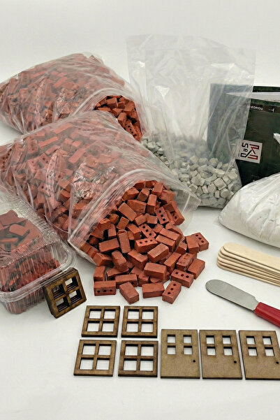 Minyatür Hane Minyatür Tuğla Başlangıç Seti