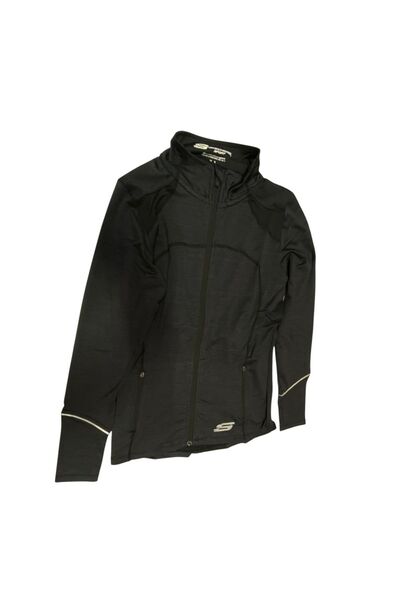 SKECHERS , Leia Mari, Γυναικείο Αθλητικό Συνθετικό Μπουφάν, Μαύρο, Μέγεθος 10