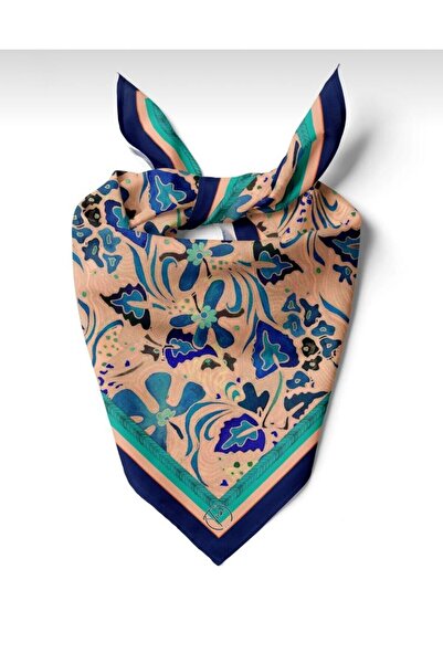 618 CONCEPT 55X55 Flowers of the Night Bandana/ Scarf