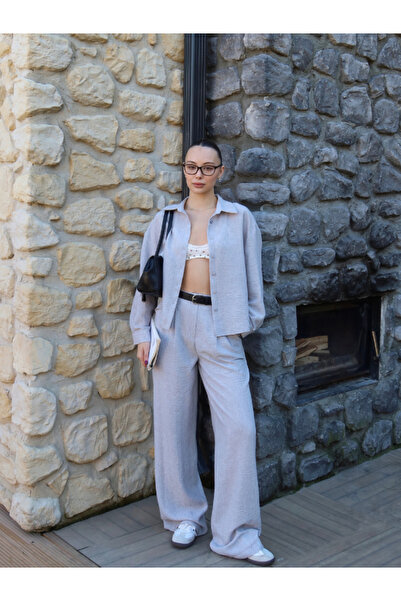 thelowely Shirt Pleated Pants Set