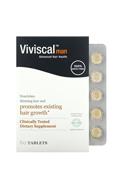 viviscal Man Hair Health Supplements, 60 Tablets