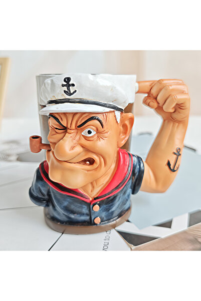 ErCorp Temel Reis Popeye Tasarım Kupa Bardak