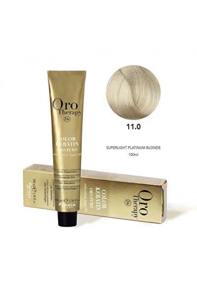 Fanola Oro Puro Hair Color 11.0 Superlight Platinum Blonde 100ml