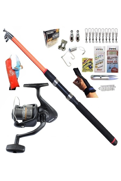 Kendo Okuma Revenger Rv-25 210cm 50-150gr Piranha Dolphin Kıyı Spin Olta Takı...