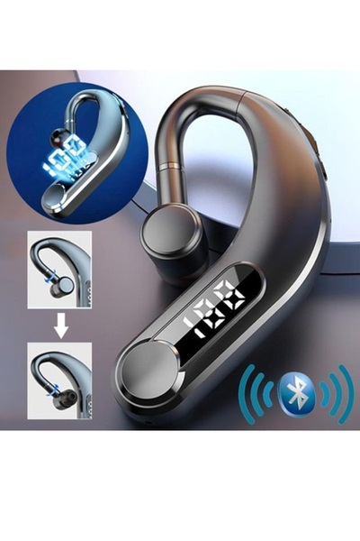 Tastech TEKLİ BLUETOOTH KULAKLIK SAĞ SOL KULAK UYUMLU 180 DERECE DÖNEBİLEN TYPE C GİRİŞLİ ŞARJLI KABLOSUZ
