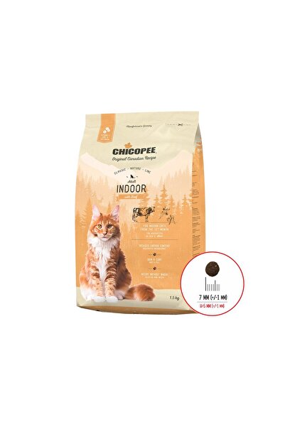 Chicopee HRANA USCATA PENTRU PISICI SUPER PREMIUM CNL ADULT INDOOR BEEF 1.5KG