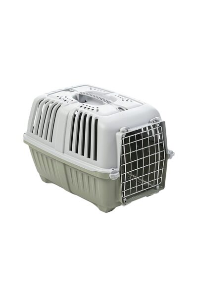 Mps TRANSPORT CAGE PRATIKO 3 METAL LIGHT GREEN 60x40x39(h)cm