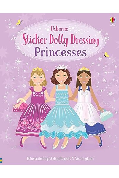 Usborne Sticker Dolly Dressing Princesses
