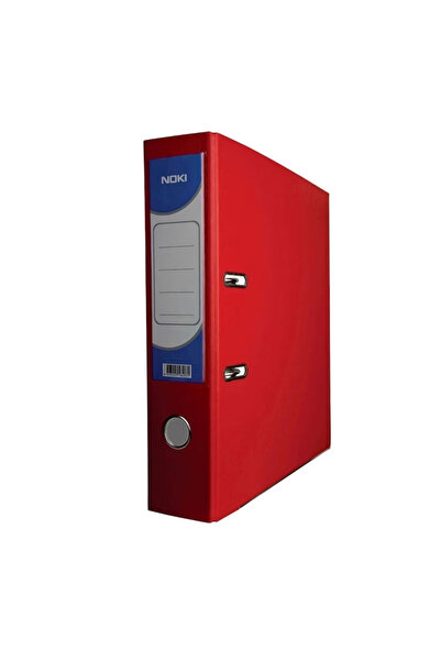 Noki Laminated Lever Arch File 7.5cm Burgundy