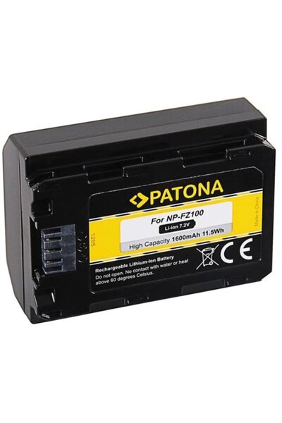 Patona Acumulator NP-FZ100 1600mAh replace Sony A9, A7 III-1285