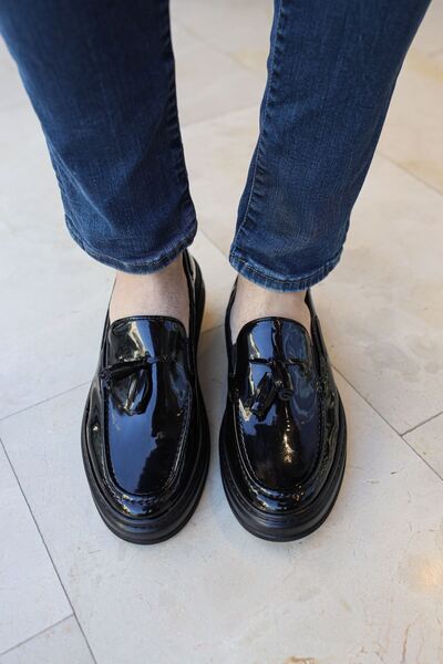 Generic Brand MN127 - حذاء RST Loafer-X للرجال باللون الأسود