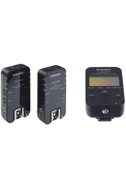 Yongnuo Kit YN622N-TX + 2xYN622N II declansare wireless iTTL Nikon