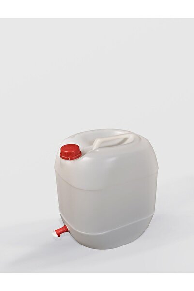 sterk Canister with Leakproof Lid and Faucet, 30 Liters, Plastic, Blue or White