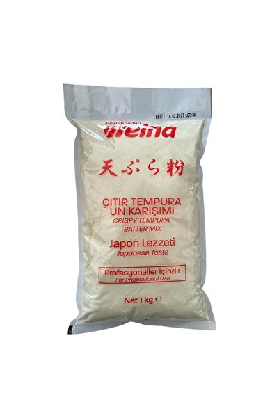 WELNA 🥢 Tempura Unu 1 kg | Çıtır Tempura Un Karışımı | Japonya Mutfağından O...