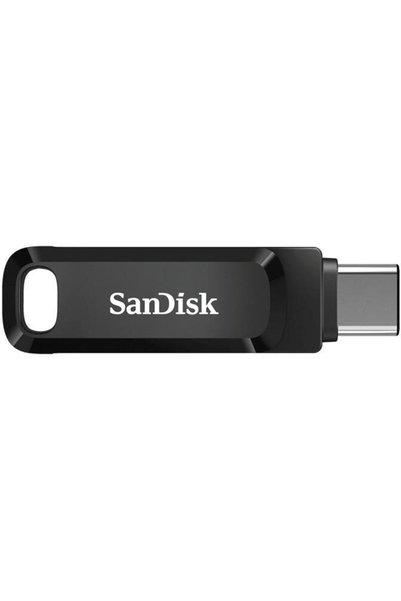 SanDisk Unitate flash USB Ultra Dual GO SDDDC3-032G-G46 (32GB; USB 3.0, USB-C; culoare neagră)