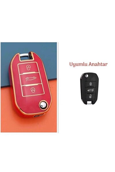 CİHAN GROUP For Peugeot 208 301 307 308 508 2008 3008 Partner Van Key Case Ru...