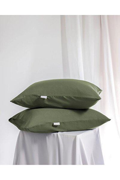 Madame Coco Ciel 100% Cotton Satin 2-Pack Pillowcase