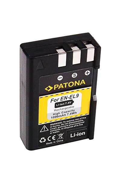 Patona Acumulator EN-EL9 1000mAh replace Nikon D40 D40x D60 D3000 D5000-1040