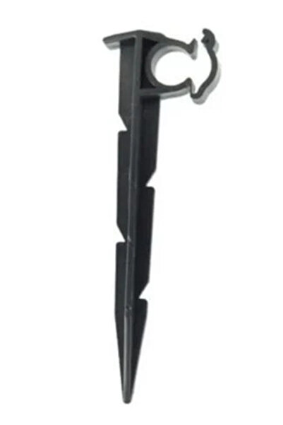 SerDrip Damlama Sulama Klipsli Boru Sabitleme Kazığı 25cm Uzun - 50 Adet