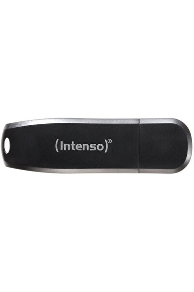 Intenso Speed Line 16GB, USB 3.0 Negru, Citire 35 MB/s, Scriere 20 MB/s