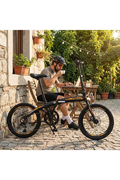 Ümit Bisiklet Ümit 2037 Folding 2D 20 Jant 6 Vites Mekanik Disk Fren Katlanır...