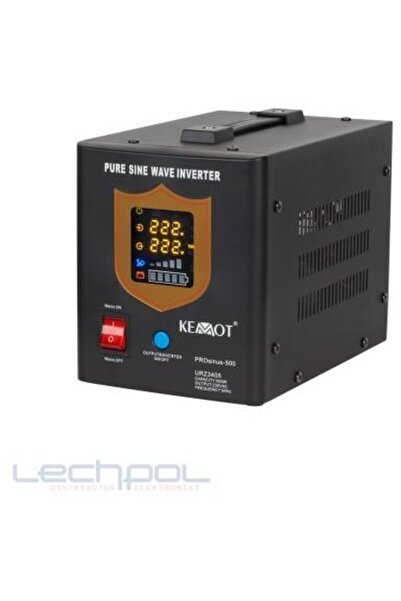 Kemot UPS CENTRALE TERMICE SINUS PUR 500W 12V , Negru