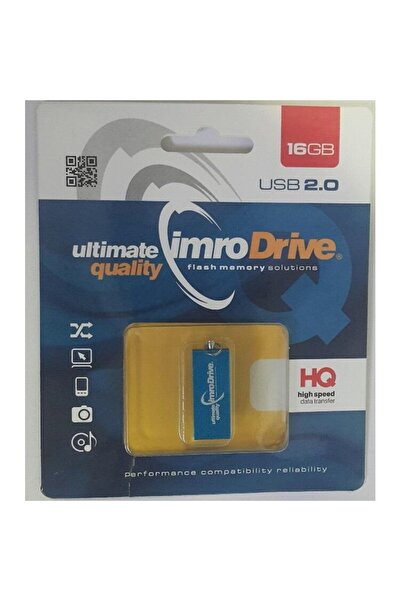Imro USB 2.0 Edge 16 GB Albastru