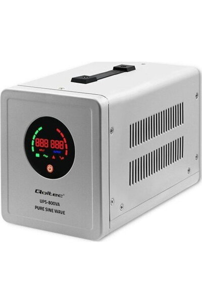 Qoltec Sursă de alimentare neîntreruptibilă Undă sinusoidală pură