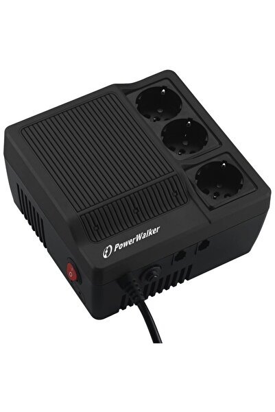 Bluewalker 1000VA/600W, iesire 3xShuko, protectie modem, telefon