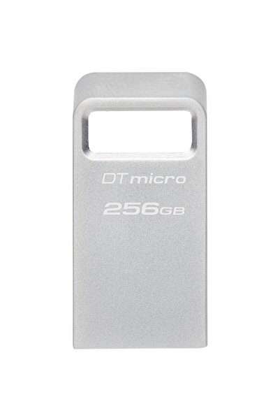 Kingston DataTraveler Micro, 256 GB, USB 3.2, argintiu
