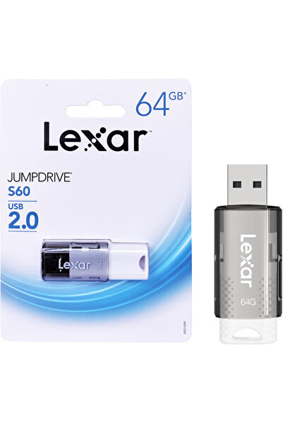 Lexar Unitate flash USB 2.0 JumpDrive S60 de 64 GB