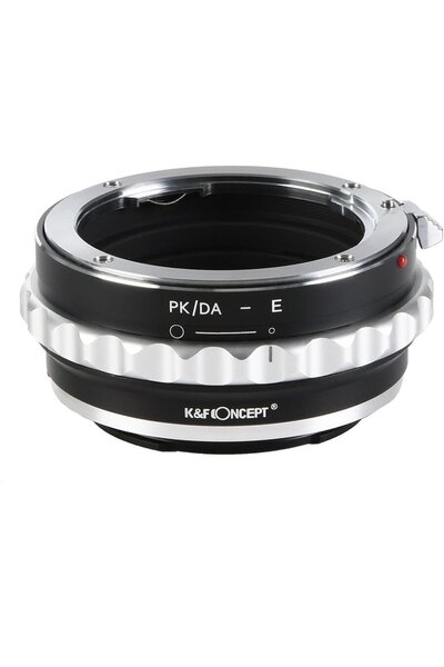 Other K&F Concept PK/DA-E adaptor montura de la Pentax K/M/A/FA/DA la Sony E-...
